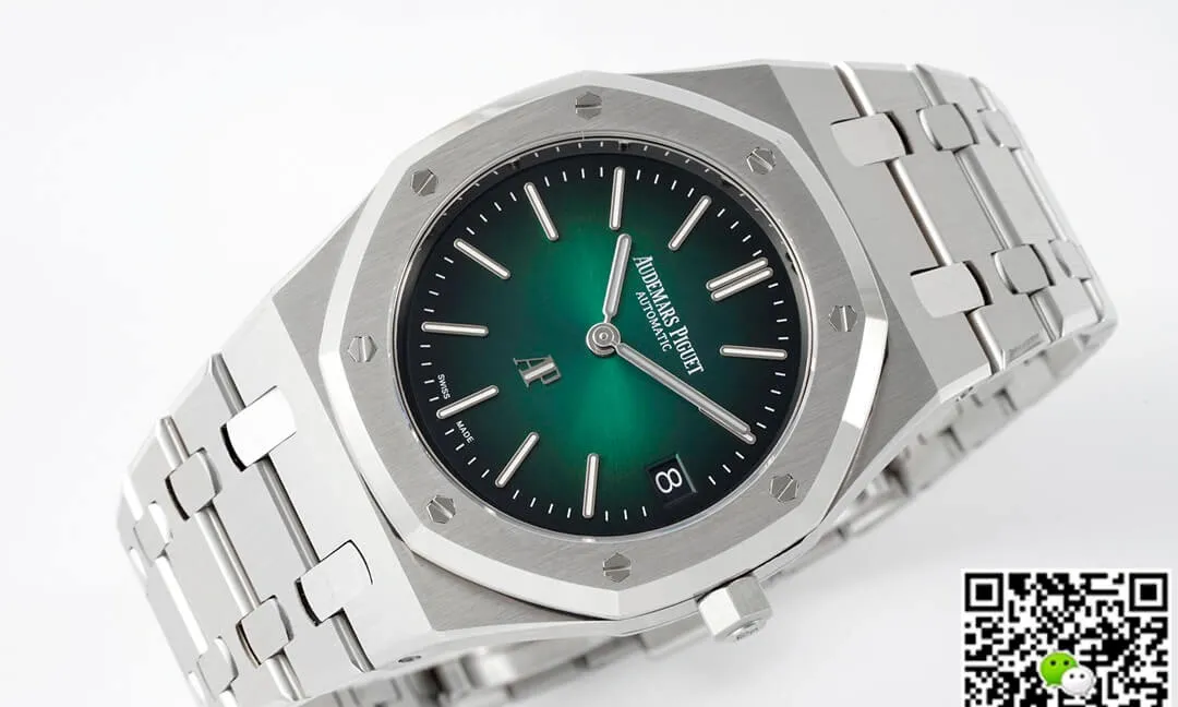 Audemars Piguet Royal Oak 16202PT.OO.1240PT.01 ZF Factory 1:1 Best Edition Replica Watch Silver Strap